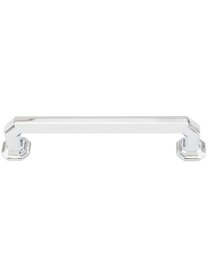 Emerald Drawer Pull - 7 inch Center-to-Center in Polished Chrome.